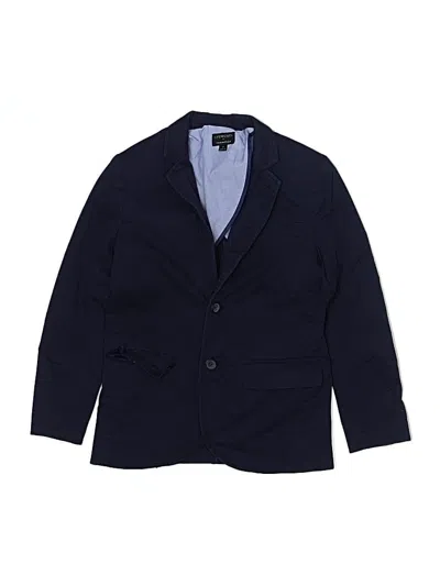 Pre-owned Crewcuts Outlet Kids' Blazer Jacket In Blue