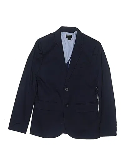 Pre-owned Crewcuts Outlet Kids' Blazer Jacket In Blue