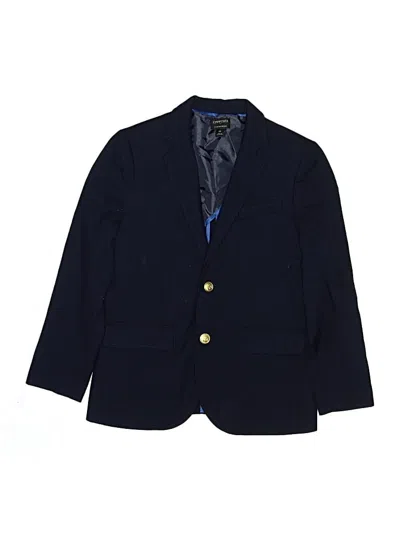 Pre-owned Crewcuts Outlet Kids' Blazer Jacket In Blue