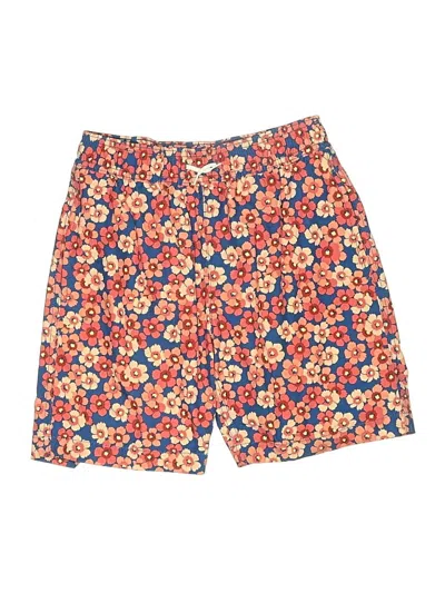 Pre-owned Crewcuts Outlet Kids' Board Shorts In Orange