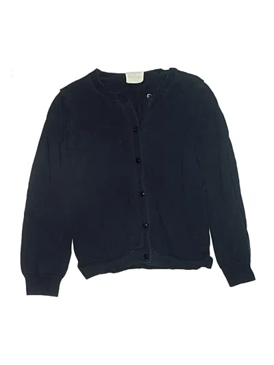 Pre-owned Crewcuts Outlet Kids' Cardigan Sweater In Blue