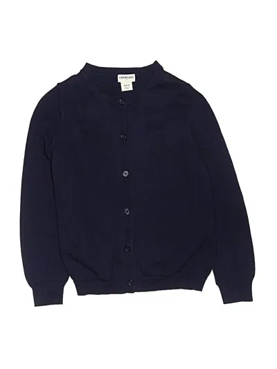 Pre-owned Crewcuts Outlet Kids' Cardigan Sweater In Blue