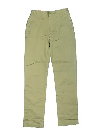 Pre-owned Crewcuts Outlet Kids' Cargo Pants In Green