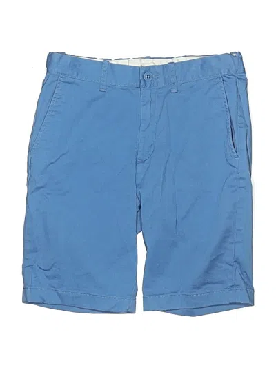 Pre-owned Crewcuts Outlet Kids' Cargo Shorts In Blue