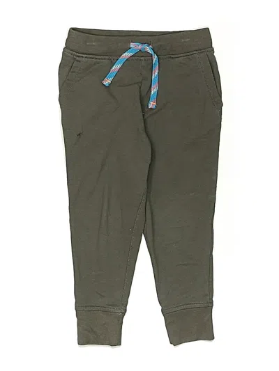 Pre-owned Crewcuts Outlet Kids' Casual Pants In Green