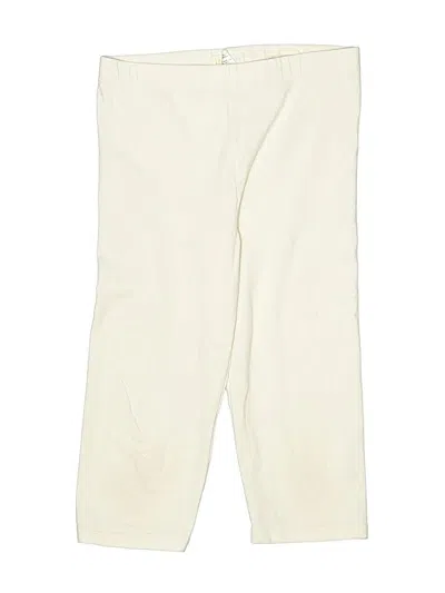 Pre-owned Crewcuts Outlet Kids' Casual Pants In Ivory