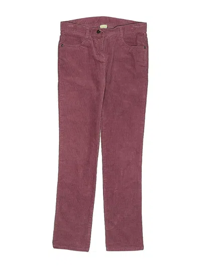 Pre-owned Crewcuts Outlet Kids' Casual Pants In Pink