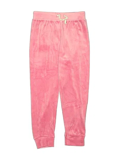 Pre-owned Crewcuts Outlet Kids' Casual Pants In Pink
