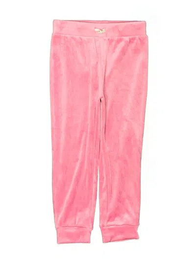 Pre-owned Crewcuts Outlet Kids' Casual Pants In Pink