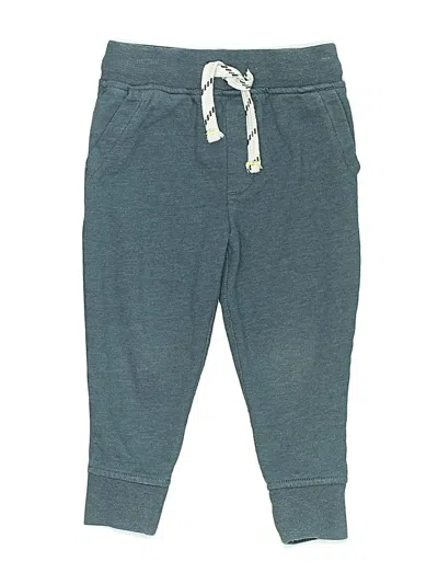 Pre-owned Crewcuts Outlet Kids' Casual Pants In Teal
