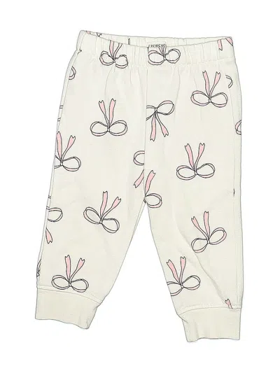 Pre-owned Crewcuts Outlet Kids' Casual Pants In White