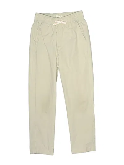 Pre-owned Crewcuts Outlet Kids' Casual Pants In White