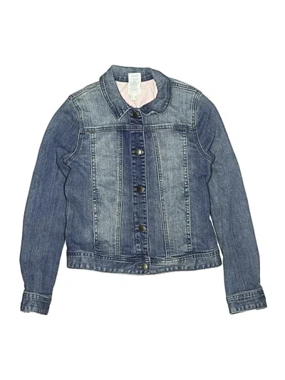 Pre-owned Crewcuts Outlet Kids' Denim Jacket In Blue