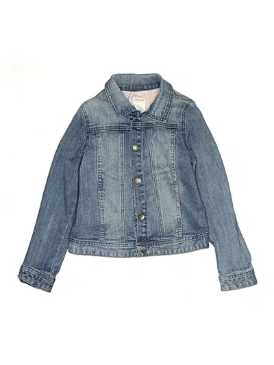 Pre-owned Crewcuts Outlet Kids' Denim Jacket In Blue