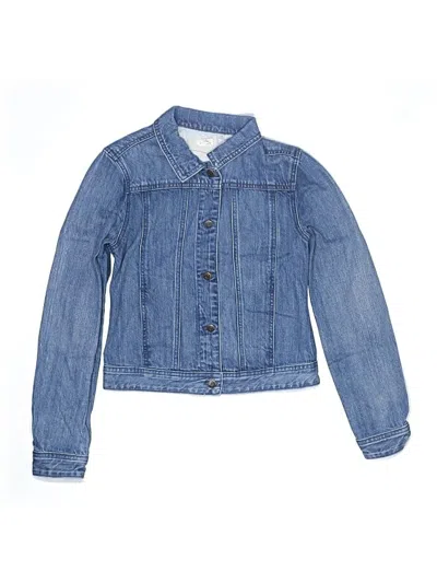 Pre-owned Crewcuts Outlet Kids' Denim Jacket In Blue
