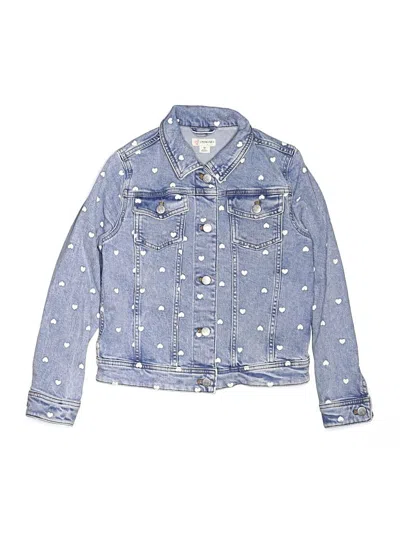 Pre-owned Crewcuts Outlet Kids' Denim Jacket In Blue