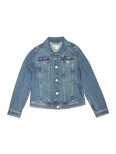 Pre-owned Crewcuts Outlet Kids' Denim Jacket In Blue
