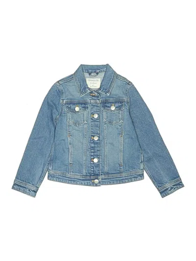 Pre-owned Crewcuts Outlet Kids' Denim Jacket In Blue