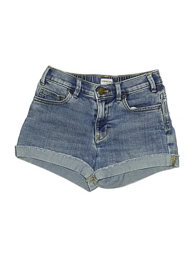 Pre-owned Crewcuts Outlet Kids' Denim Shorts In Blue
