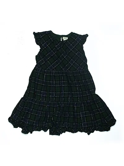 Pre-owned Crewcuts Outlet Kids' Dress In Black