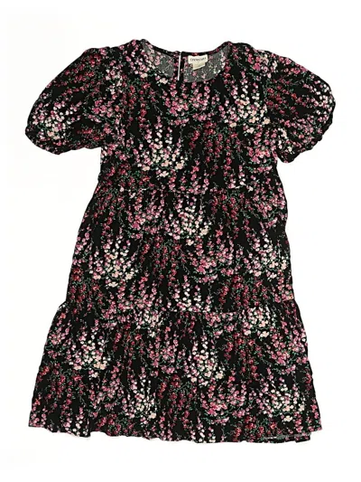 Pre-owned Crewcuts Outlet Kids' Dress In Black