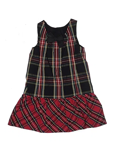 Pre-owned Crewcuts Outlet Kids' Dress In Black