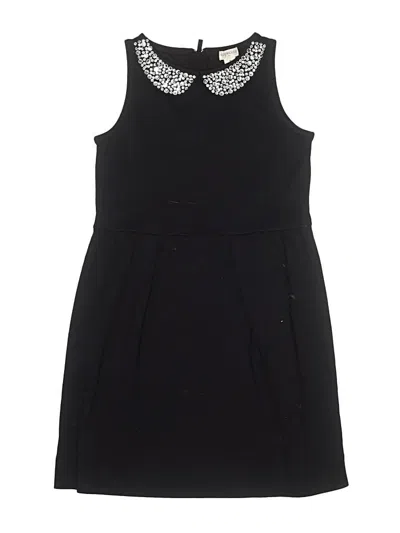 Pre-owned Crewcuts Outlet Kids' Dress In Black