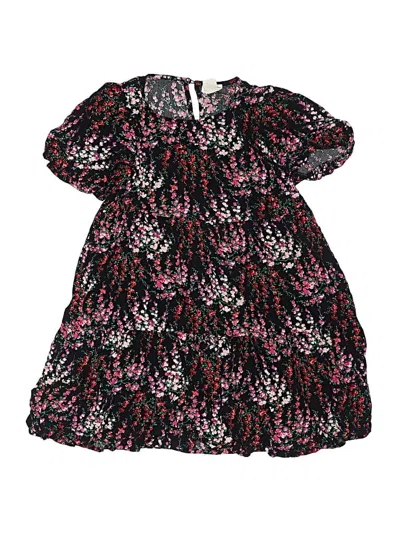Pre-owned Crewcuts Outlet Kids' Dress In Black