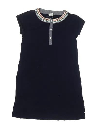 Pre-owned Crewcuts Outlet Kids' Dress In Blue