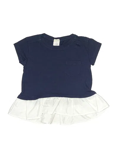 Pre-owned Crewcuts Outlet Kids' Dress In Blue