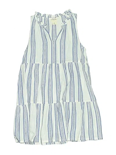 Pre-owned Crewcuts Outlet Kids' Dress In Blue