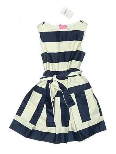 Pre-owned Crewcuts Outlet Kids' Dress In Blue