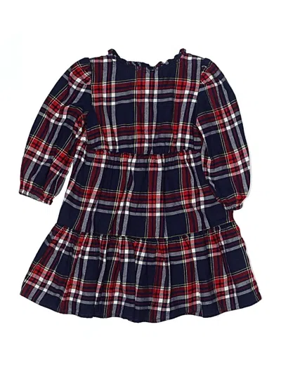 Pre-owned Crewcuts Outlet Kids' Dress In Blue