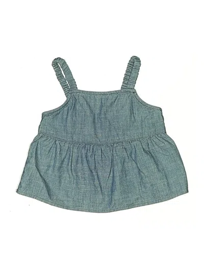 Pre-owned Crewcuts Outlet Kids' Dress In Blue