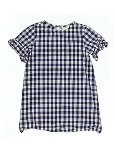 Pre-owned Crewcuts Outlet Kids' Dress In Blue