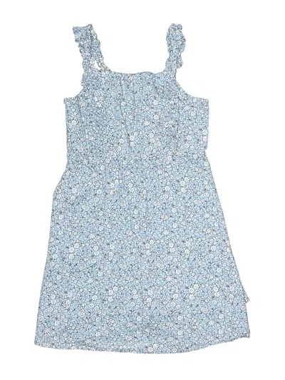 Pre-owned Crewcuts Outlet Kids' Dress In Blue