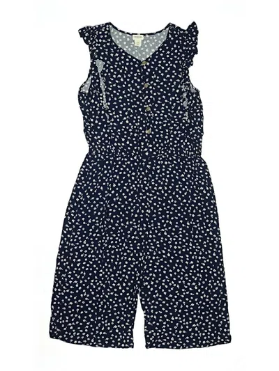 Pre-owned Crewcuts Outlet Kids' Dress In Blue