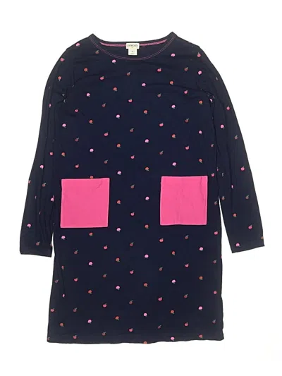 Pre-owned Crewcuts Outlet Kids' Dress In Blue