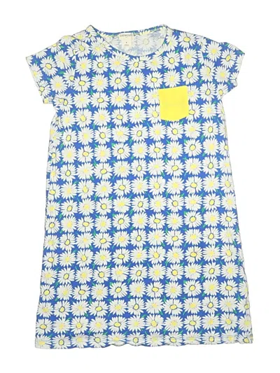Pre-owned Crewcuts Outlet Kids' Dress In Blue