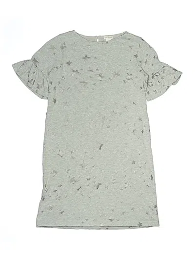 Pre-owned Crewcuts Outlet Kids' Dress In Gray