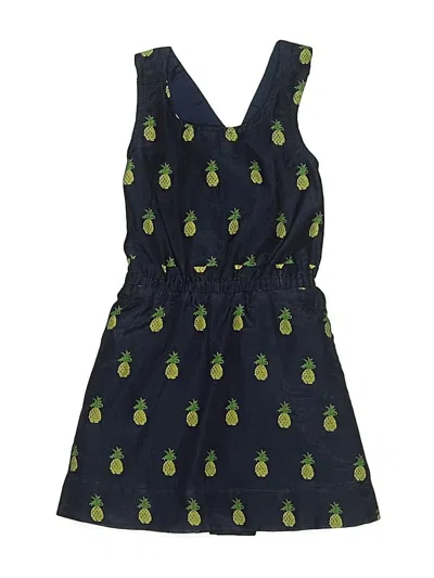 Pre-owned Crewcuts Outlet Kids' Dress In Green