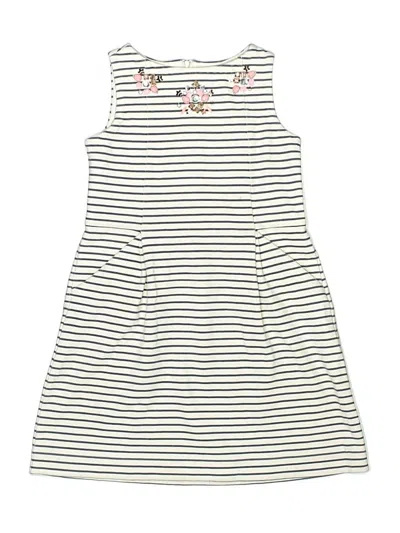 Pre-owned Crewcuts Outlet Kids' Dress In Ivory