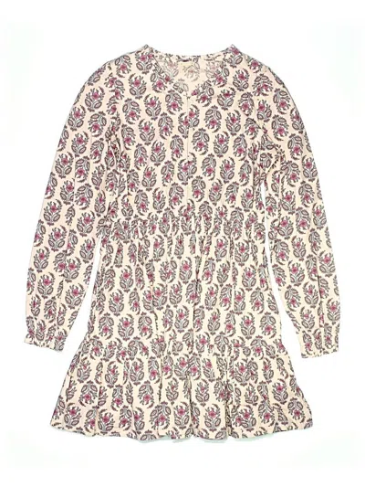 Pre-owned Crewcuts Outlet Kids' Dress In Ivory