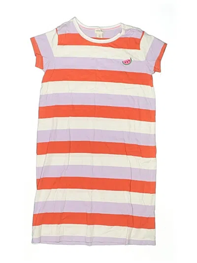 Pre-owned Crewcuts Outlet Kids' Dress In Orange