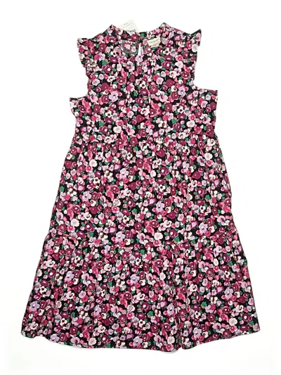 Pre-owned Crewcuts Outlet Kids' Dress In Pink
