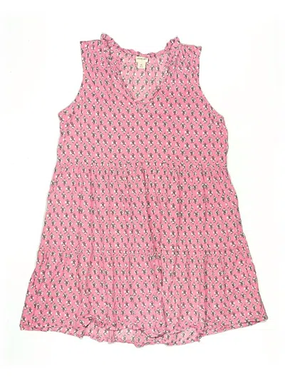 Pre-owned Crewcuts Outlet Kids' Dress In Pink