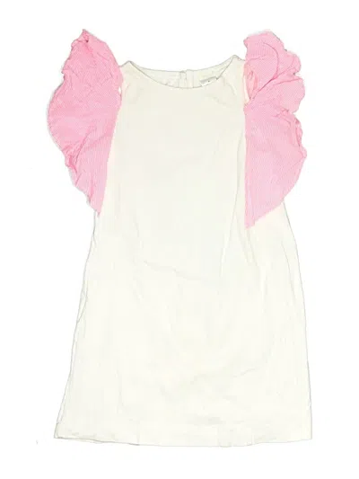Pre-owned Crewcuts Outlet Kids' Dress In Pink