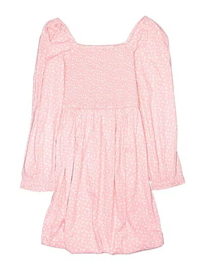 Pre-owned Crewcuts Outlet Kids' Dress In Pink