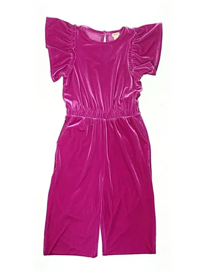 Pre-owned Crewcuts Outlet Kids' Dress In Pink