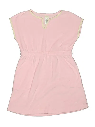 Pre-owned Crewcuts Outlet Kids' Dress In Pink